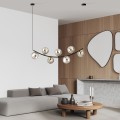 Lampa wisząca RITZ 7 BLACK/GRAFIT
