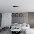 Lampa wisząca ONYX 3 BLACK