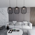 Lampa wisząca ONYX 3 BLACK