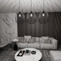 Lampa wisząca ONYX 3 BLACK
