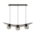 Lampa wisząca AURA 3 BLACK/GRAFIT
