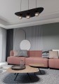 Lampa wisząca AURA 3 BLACK/GRAFIT