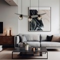 Lampa wisząca AURA 3 BLACK/GRAFIT