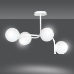 Lampa sufitowa KALF 4A WHITE