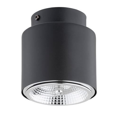 Lampa punktowa natynkowa NANO 1 BLACK