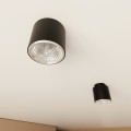 Lampa punktowa natynkowa NANO 1 BLACK