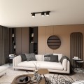 Lampa sufitowa NANO 3 BLACK
