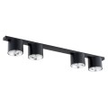 Lampa sufitowa NANO 4 BLACK