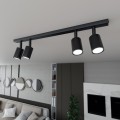 Lampa sufitowa FLASH 4 BLACK