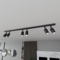 Lampa sufitowa FLASH 6 BLACK