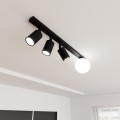 Lampa sufitowa BASTER 4 BLACK