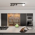 Lampa sufitowa BASTER 5 BLACK