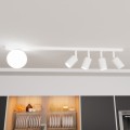 Lampa sufitowa BASTER 5 WHITE