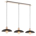 Lampa wisząca KOBE 3 BLACK