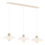 Lampa wisząca KOBE 3 WHITE