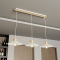 Lampa wisząca KOBE 3 WHITE