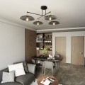 Lampa sufitowa SPIRIT 4 BLACK