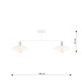 Lampa sufitowa SPIRIT 2 WHITE