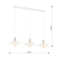 Lampa wisząca SPIRIT 3 WHITE