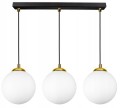 Lampa Wisząca 3-punktowa MILO BLACK GOLD #865
