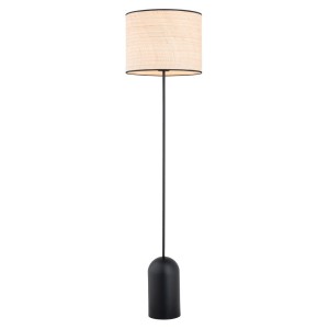 Lampa podłogowa ASPEN LP1 BLACK/RATTAN