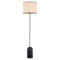 Lampa podłogowa ASPEN LP1 BLACK/RATTAN