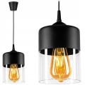 Nowoczesna Lampa Wisząca Szklana RETRO LED #966 