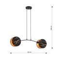 Lampa wisząca MOTIF 2 MARBEL