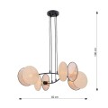 Lampa wisząca MOTIF 4 NATURAL