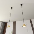 Lampa wisząca ELIT 1 BLACK/GOLD