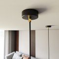 Lampa wisząca ELIT 1 BLACK/GOLD