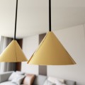 Lampa wisząca ELIT 6 BLACK/GOLD