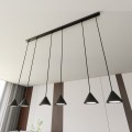 Lampa wisząca ELIT 6 BLACK