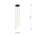 Lampa wisząca SELTER 3 PREMIUM GOLD