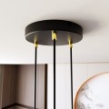 Lampa wisząca SELTER 3 PREMIUM GOLD