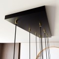 Lampa wisząca SELTER 9 GOLD