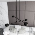 Lampa wisząca MODUS 4 BLACK