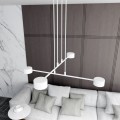 Lampa wisząca MODUS 4 WHITE