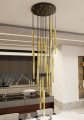 Lampa wisząca SELTER 17 PREMIUM GOLD
