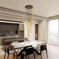 Lampa wisząca SELTER 17 PREMIUM GOLD