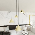 Lampa wisząca nowoczesna ELIT 4 PREMIUM GOLD