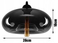 Nowoczesna Lampa Zwis DUŻE SZKŁO XL #658