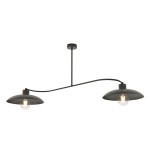 Lampa sufitowa nowoczesna FOSTER 2 BLACK