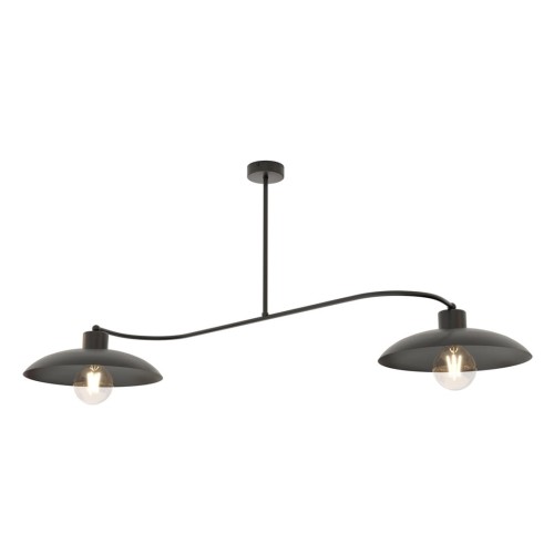 Lampa sufitowa nowoczesna FOSTER 2 BLACK