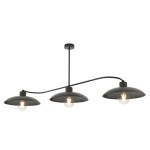 Lampa sufitowa nowoczesna FOSTER 3 BLACK