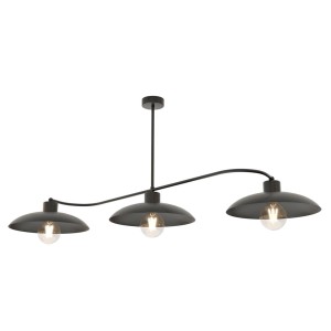 Lampa sufitowa nowoczesna FOSTER 3 BLACK