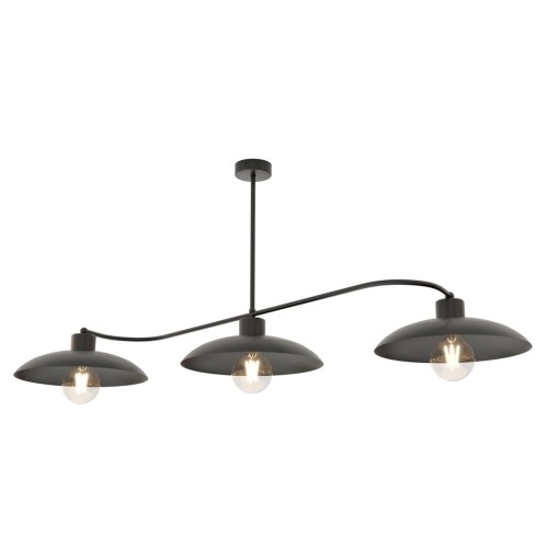 Lampa sufitowa nowoczesna FOSTER 3 BLACK