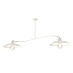 Lampa sufitowa nowoczesna FOSTER 2 WHITE