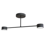 Lampa sufitowa nowoczesna HALO 2 BLACK