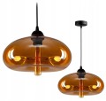 Nowoczesna Lampa Zwis DUŻE SZKŁO XL #657